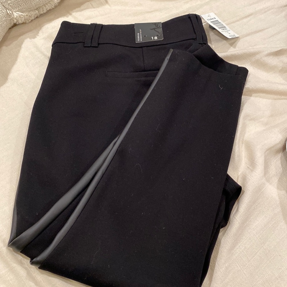 Crop black  pants